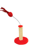 Arranhador para Gatos Poste com Brinquedo
