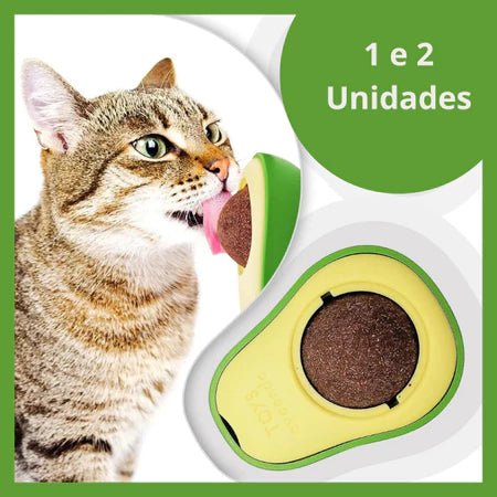 Abacate De Brinquedo com Catnip Erva