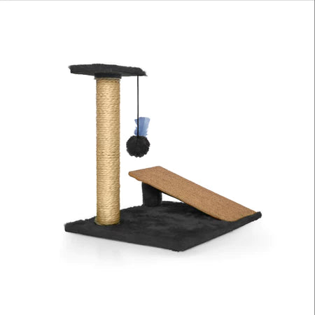Arranhador Gato Poste com Rampa Mola Maluca com Brinquedo Exclusivo