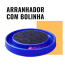 Arranhador para Gatos Redondo com Bolinha Interativo