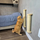 Arranhador Gato Parede Sisal Brinquedo